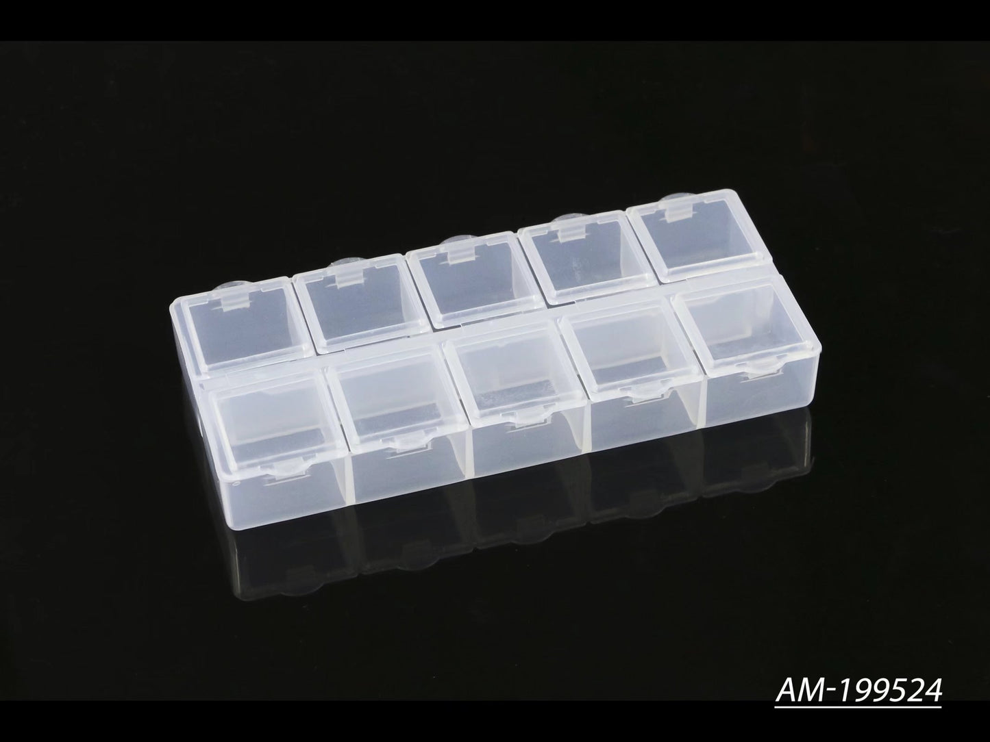 10-Compartment Parts Box (132 X 58 X 20mm) (AM-199524)