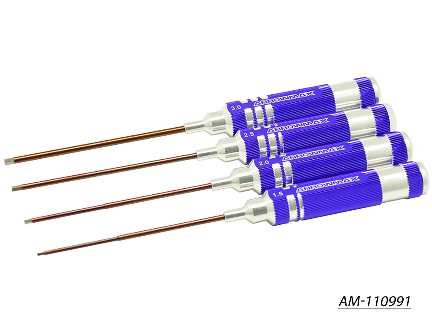 Allen Wrench Set 1.5, 2.0, 2.5 & 3.0 X 120MM - 4-Teilig(AM-110991).