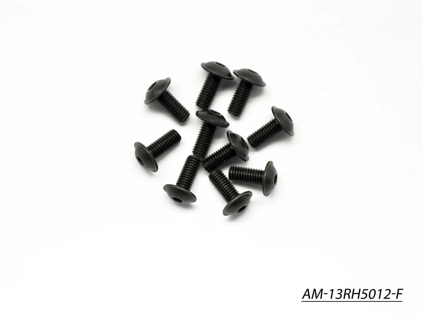 Screw Allen Roundhead Flanged M5X12 (10) (AM-13RH5012-F)