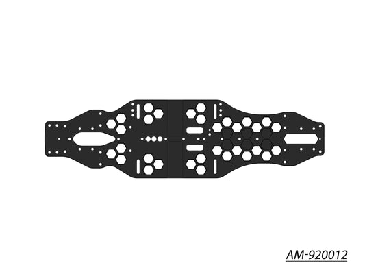 AM Medius Xray T4 FWD Chassis 7075 2.0mm MM (AM-920012)