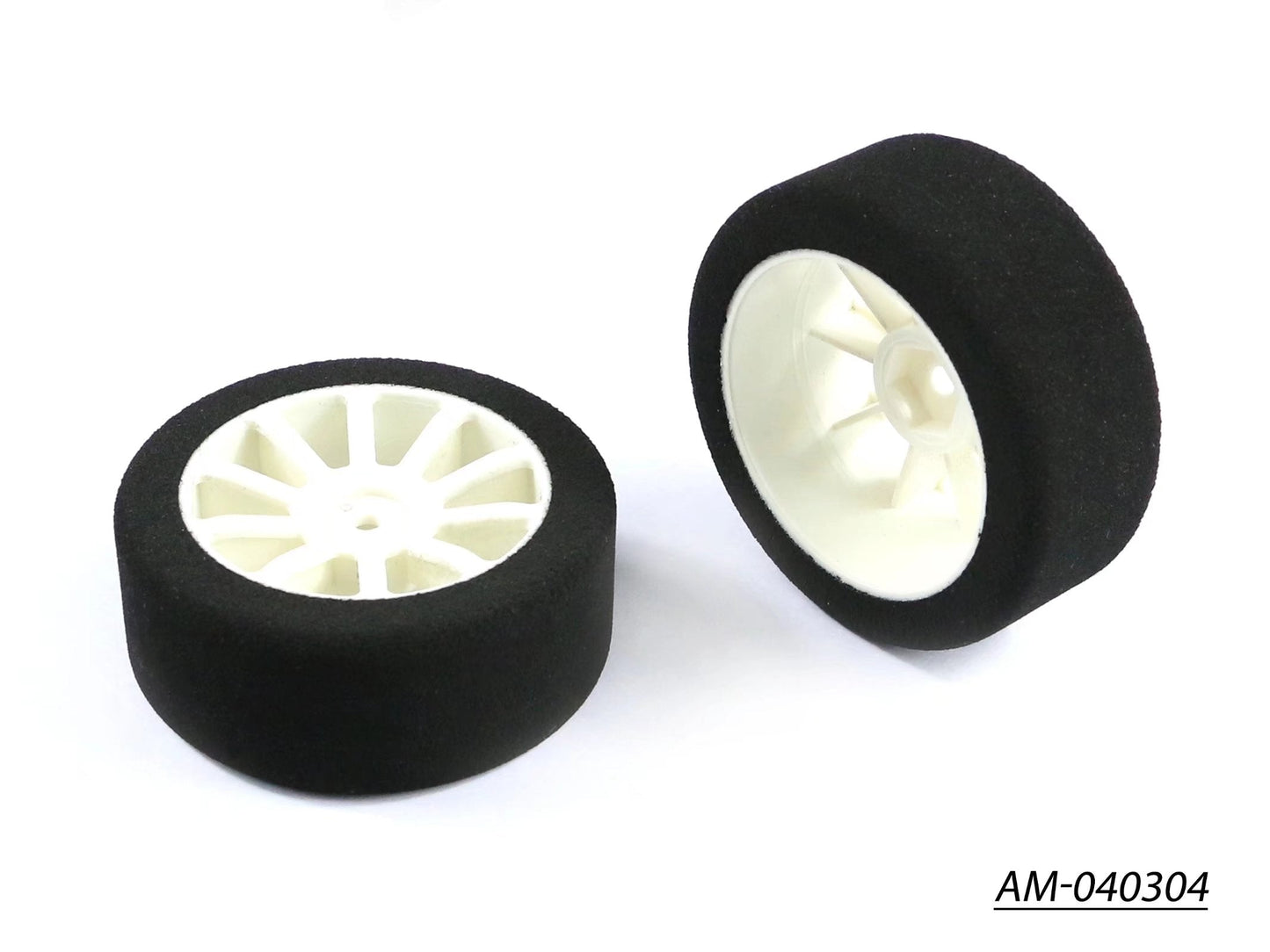 1/10 Foam Tyre Rim 30MM Rear 37 Shore (2) Italy (AM-040304)