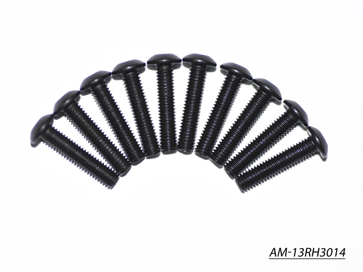 Screw Allen Roundhead M3X14 (10) (AM-13RH3014)