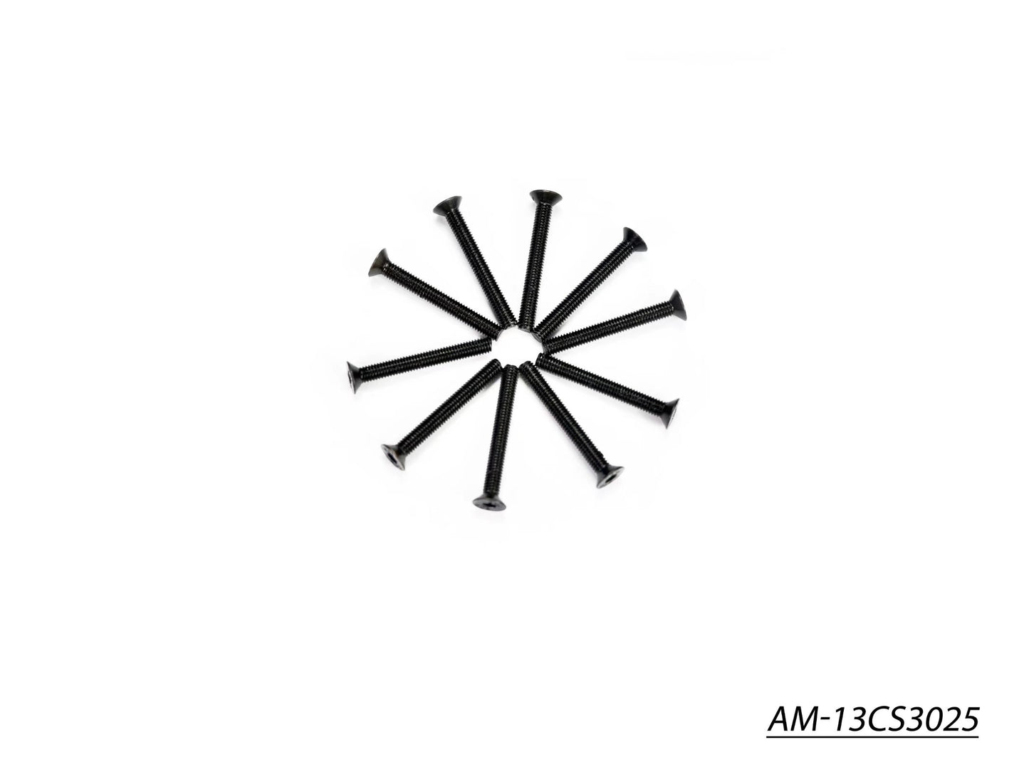Screw Allen Countersunk M3x25 (10)