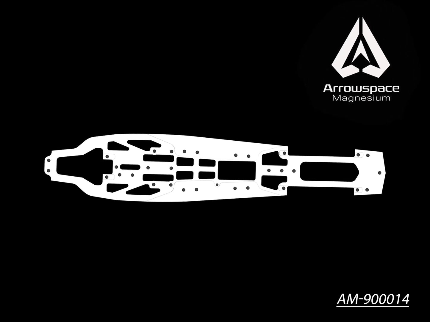 Serpent 977e Chssis Arrowspace Mg (AM-900014)