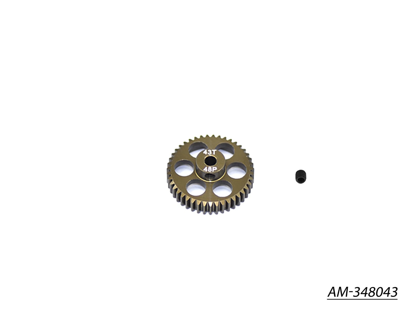 Pinion Gear 48P 43T?7075 Hard? (AM-348043)