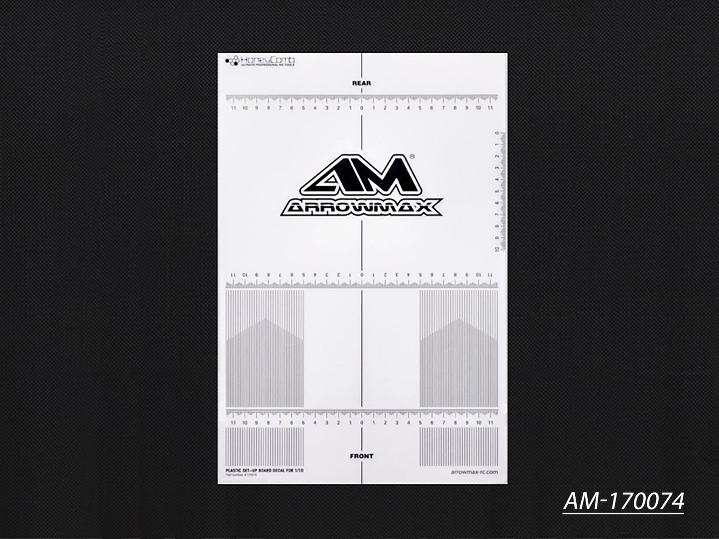 Plastic Set-Up Board Decal For 1/10 (AM-170074)