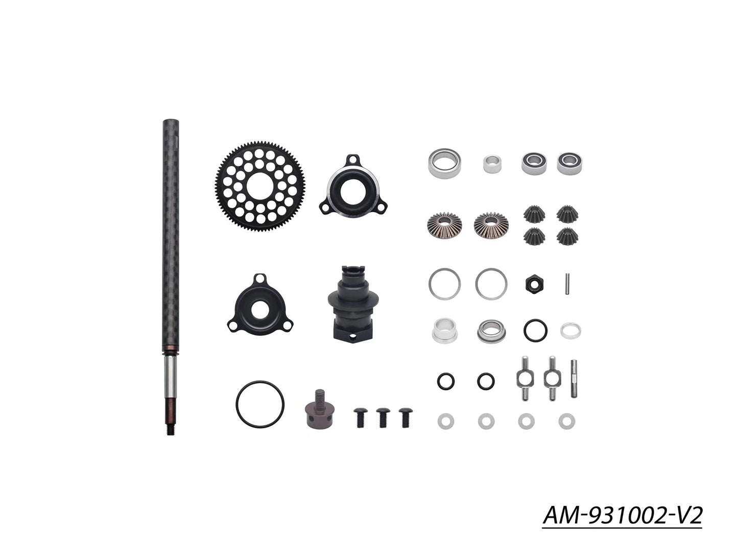 1/10 F1 Geardiff Set V2 AM-931002-V2