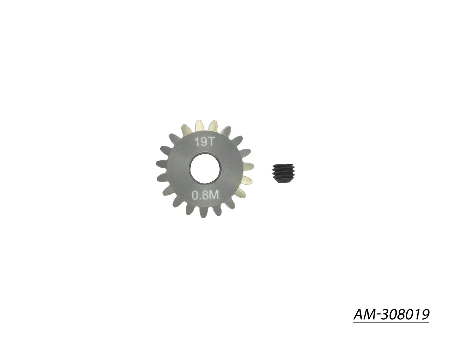Pinion Gear 0.8M 19T?7075 Hard? (AM-308019)