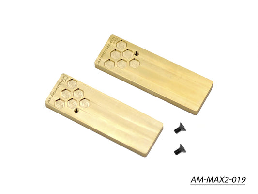Side Weight Set (Brass) (2) (AM-MAX2-019)