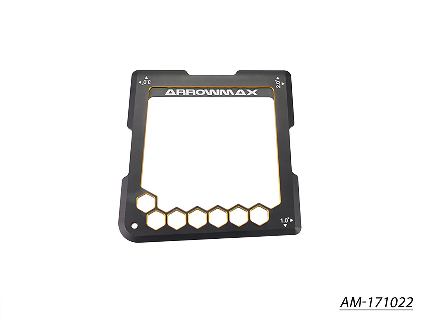 Quick Camber Gauge For 1/8th 1o, 2o, 3o Black Golden (AM-171022)