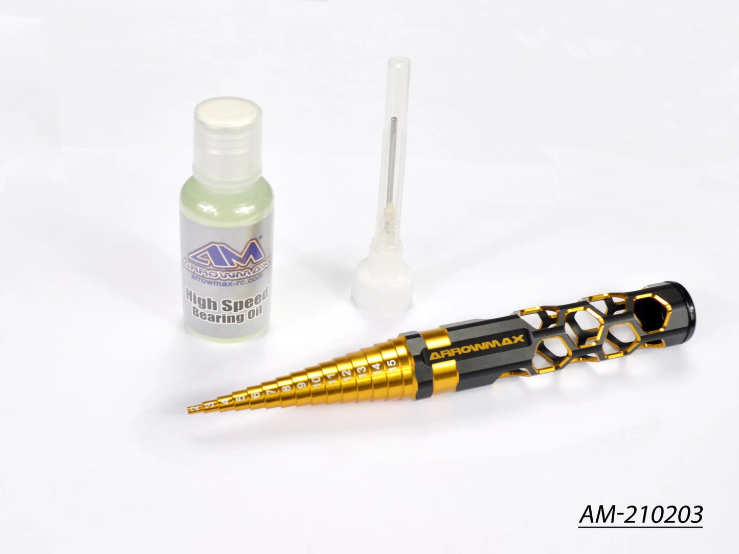 High Speed Bearing Oil Set Black Golden (AM-210203)