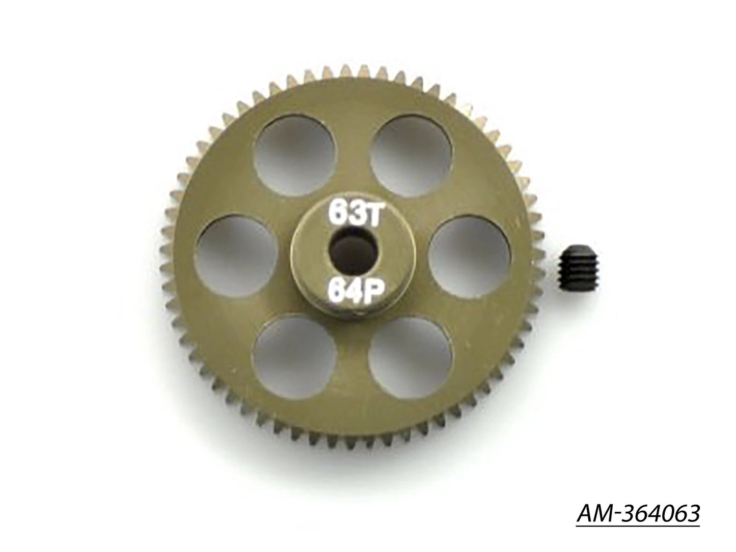 Pinion Gear 64P 63T?7075 Hard? (AM-364063)