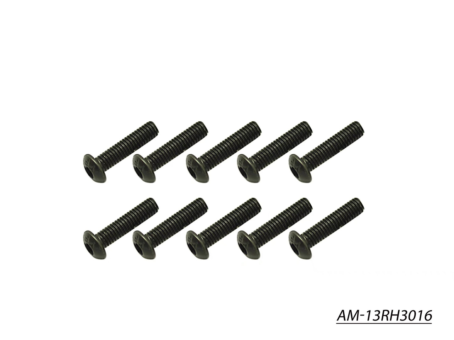 Screw Allen Roundhead M3X16 (10) (AM-13RH3016)