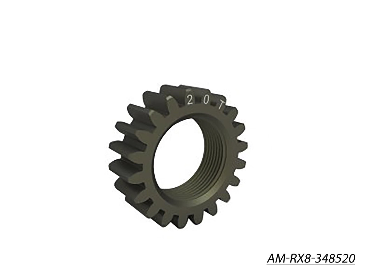 Pinion Gear - 20T (2nd) (7075 Hard) (AM-RX8-348520)