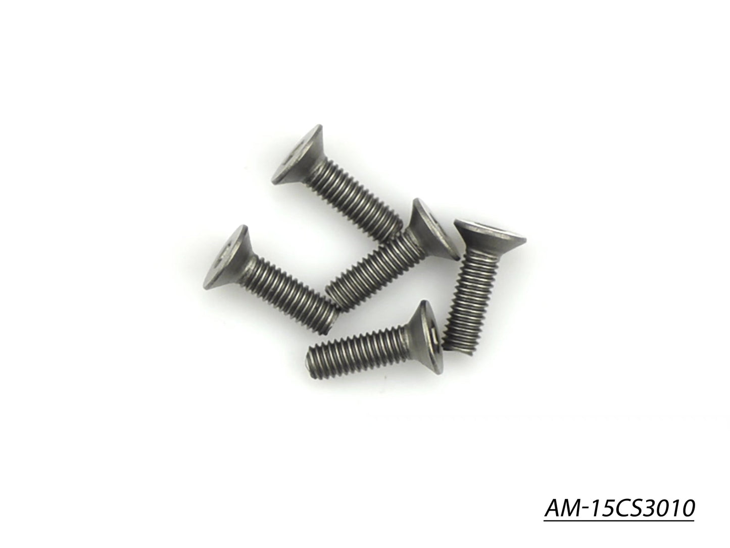 Titanium Screw Allen Countersunk M3X10 (5) (AM-15CS3010)