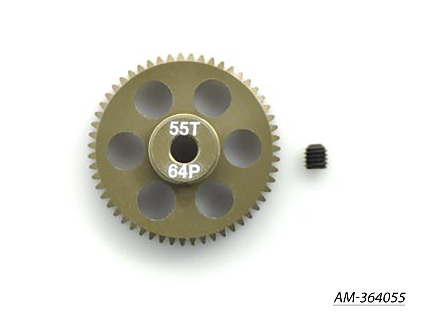 Pinion Gear 64P 55T?7075 Hard? (AM-364055)