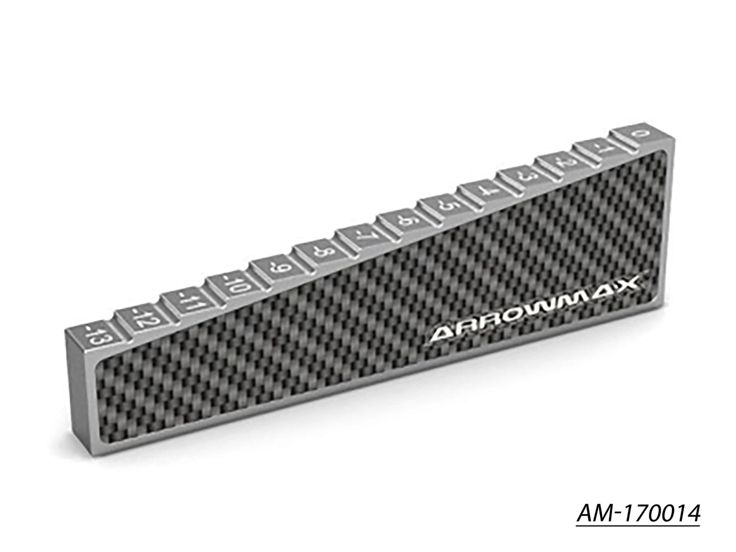 Chassis Droop Gauge 0 To -13 MM For 1/8 Off-Road & Truggy (30MM) (AM-170014)
