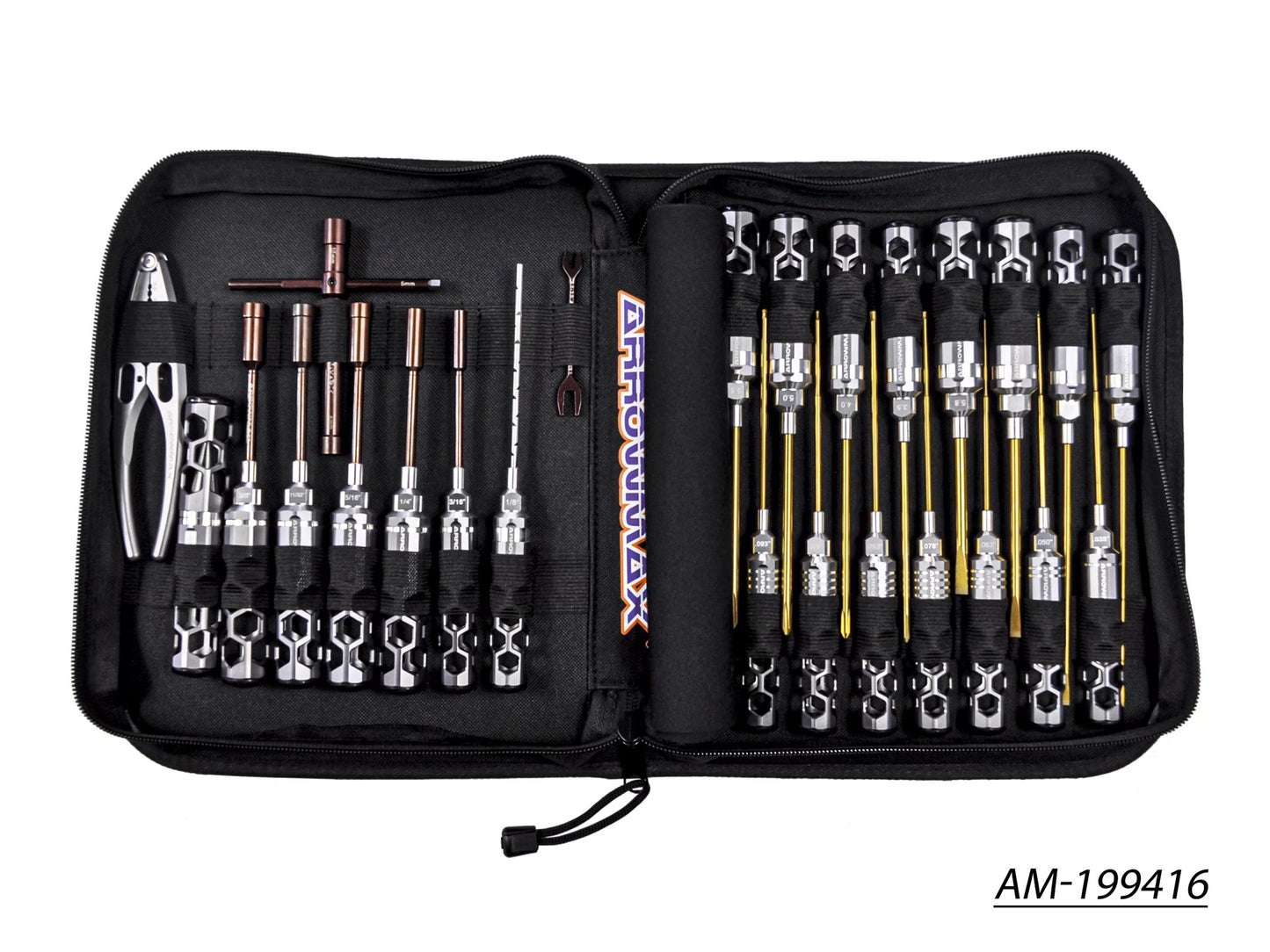 AM Honeycomb Toolset (25Pcs) With Tools Bag (AM-199416)