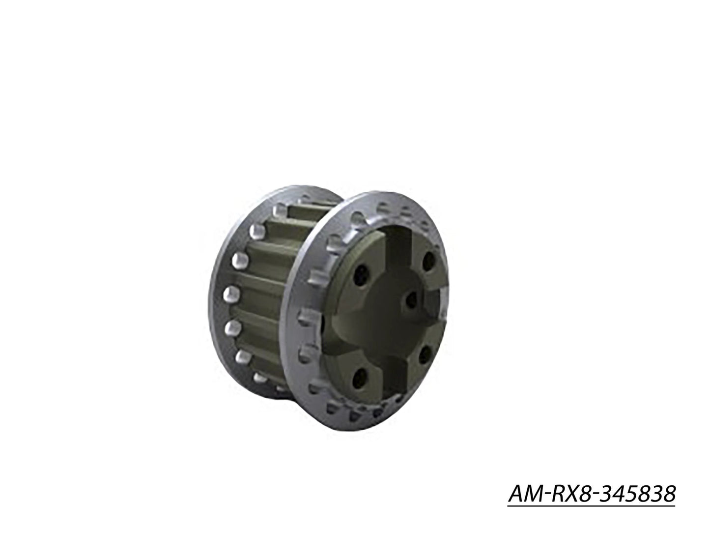 Side Belt Pulley 18T - Rear?7075 Hard? (AM-RX8-345838)