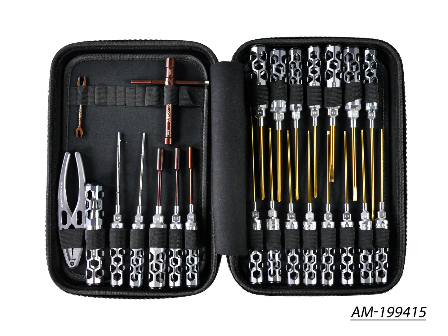 AM Honeycomb Toolset (24Pcs) With Tools Bag (AM-199415)