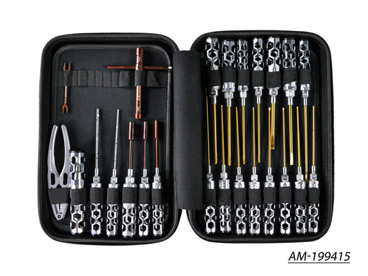 AM Honeycomb Toolset (24Pcs) With Tools Bag (AM-199415)
