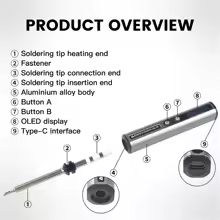 L1 PLUS Soldering Iron Set With Alu Bracket(AM-231002-G)