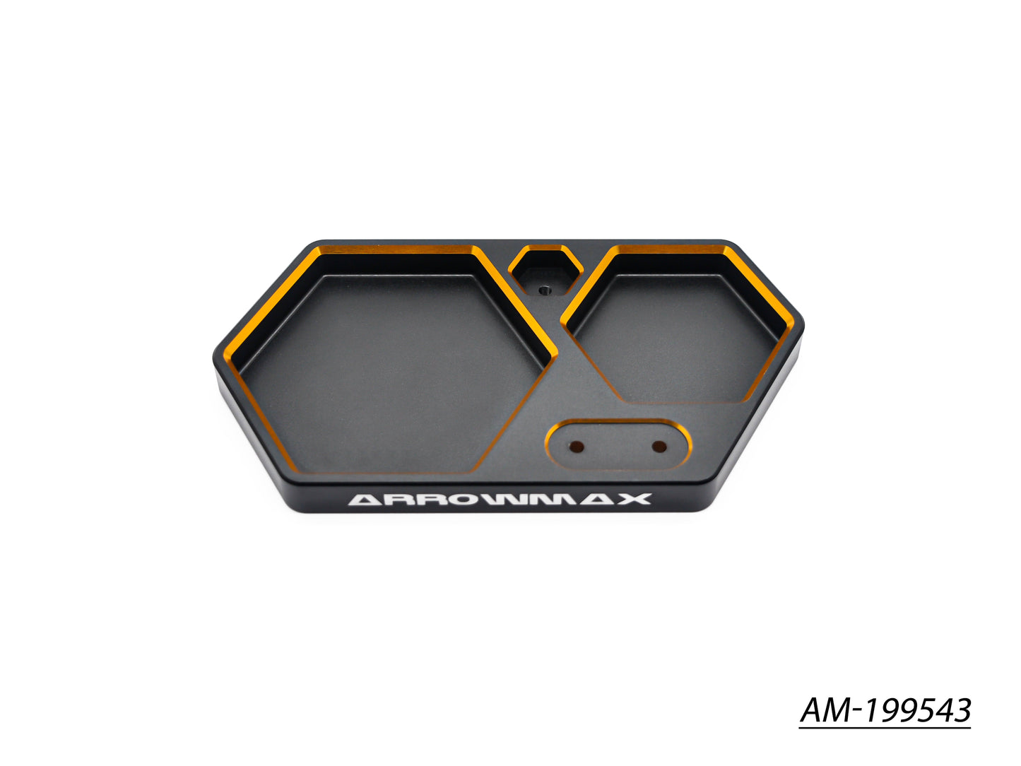 AM Honeycomb Pit Lamp Stand  Black Golden(AM-199543)