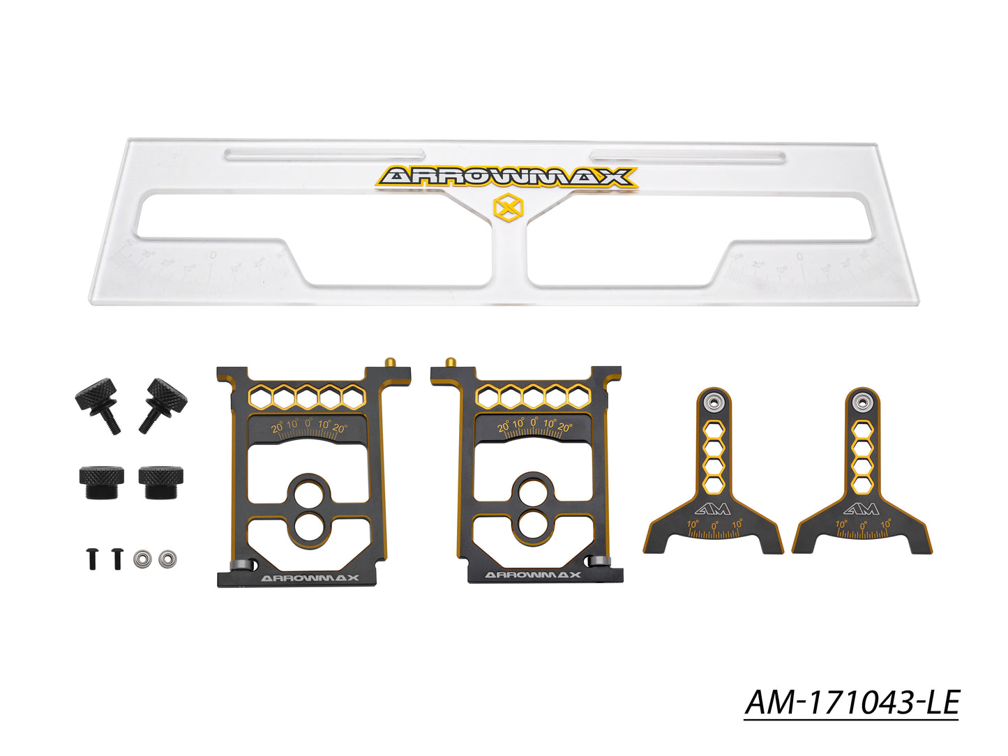 Set-Up System For All 1/10 & 1/12 Pan Cars With Bag Limited Edition (AM-171043-LE)