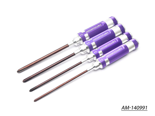 Phillips Screwdriver Set 3.5, 4.0, 5.0 & 5.8 X 120MM - 4-Teilig(AM-140991)