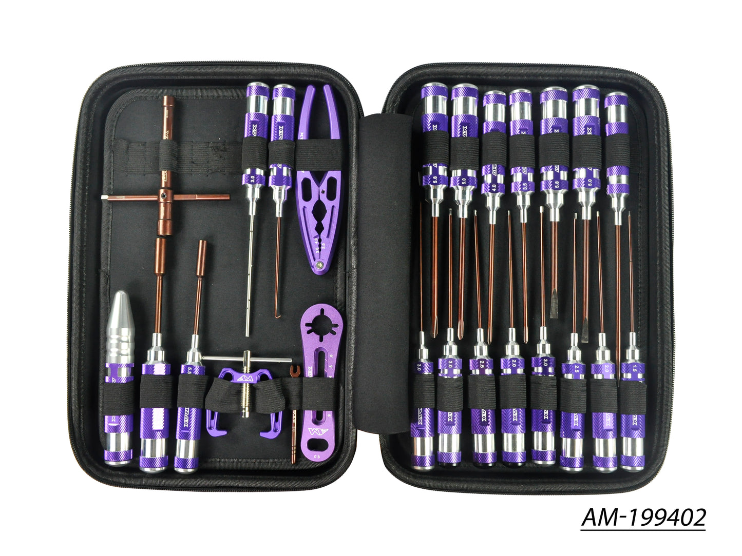 AM Toolset For On-Road (25Pcs) With Tools Bag (AM-199402)