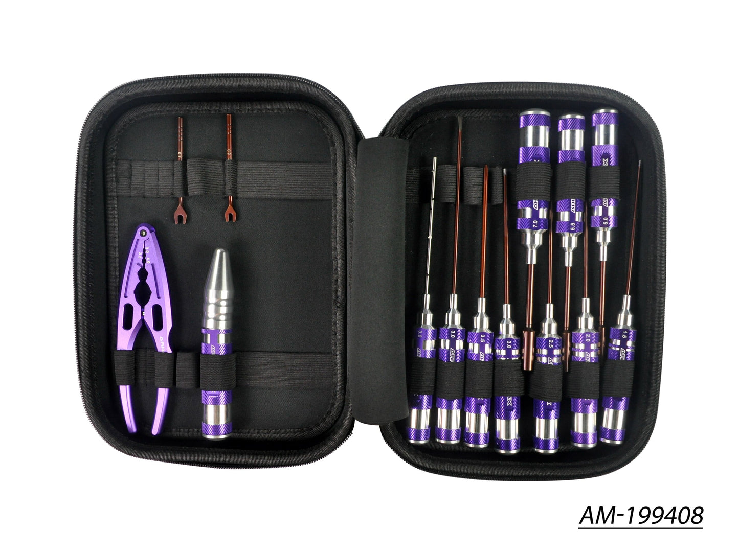 AM Toolset For EP (14Pcs) With Tools bag (AM-199408)