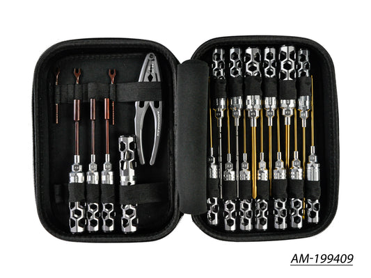 AM Honeycomb Toolset (21Pcs) With Tools bag (AM-199409)