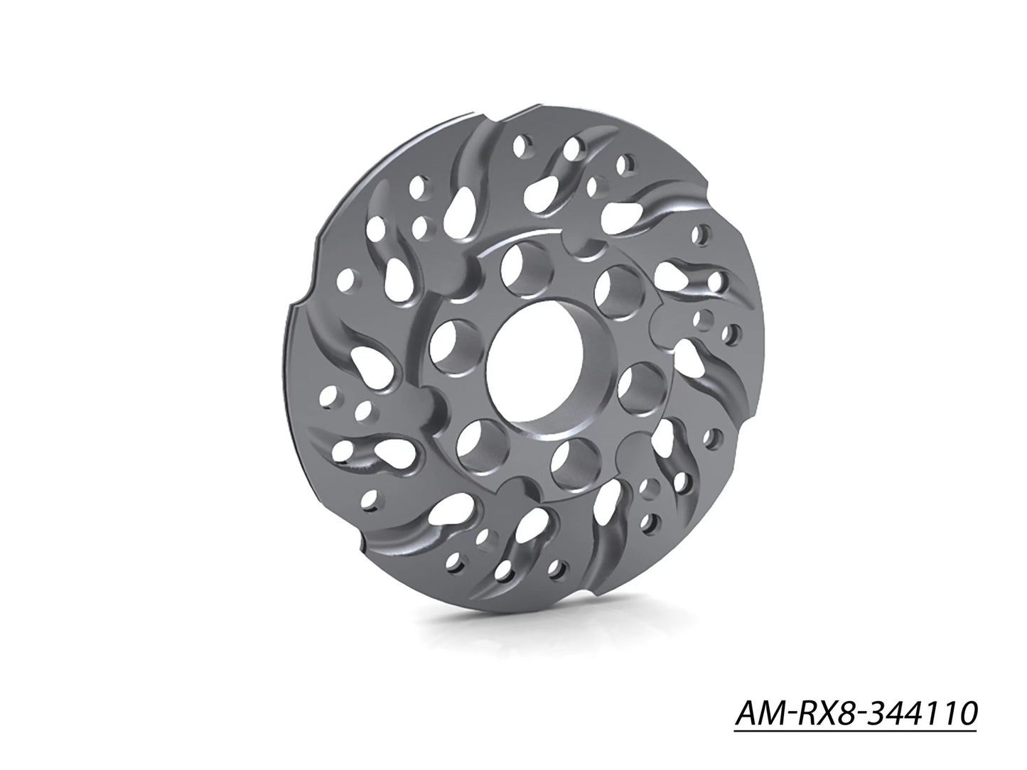 Ventilated Brake Disc (Steel) (AM-RX8-344110)
