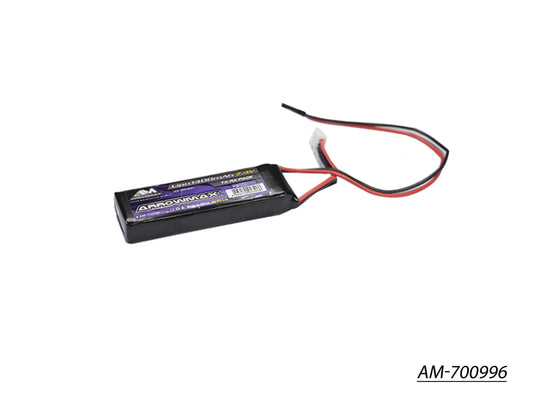 AM Lipo 1400mAh 7.4V Receiver Pack GP (JR Plug) (AM-700996)
