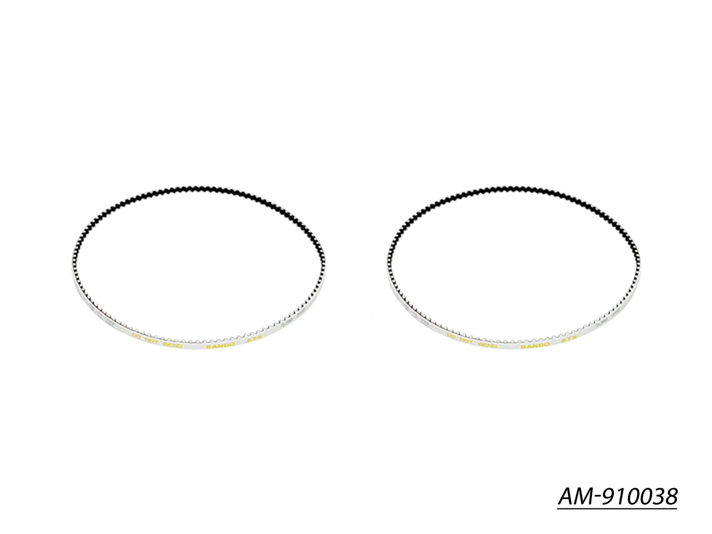 AM Medius Belt S3M 348MM Rubber White (2) (AM-910038)