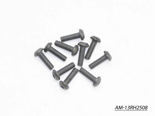 Screw Allen Roundhead M2.5X8 (10) (AM-13RH2508)