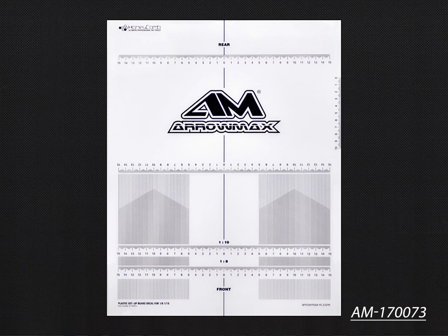 Plastic Set-Up Board Decal For 1/8, 1/10 (AM-170073)