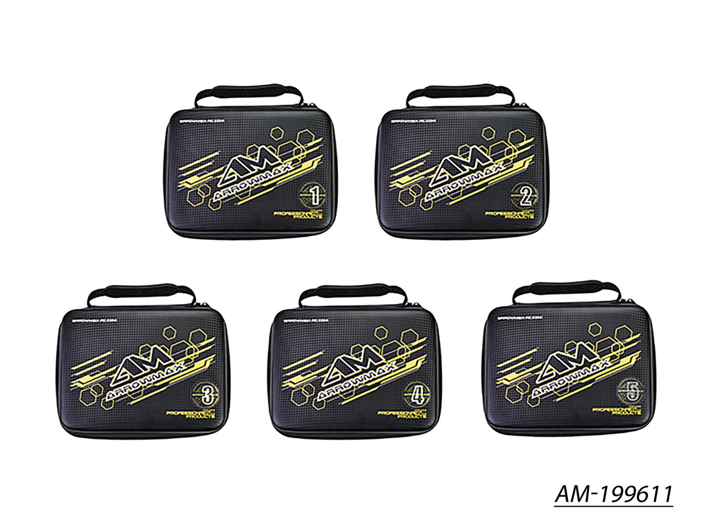 AM Accessories Bag (240 x 180 x 85mm) Set - 5 Bag With Bumbers (AM-199611)