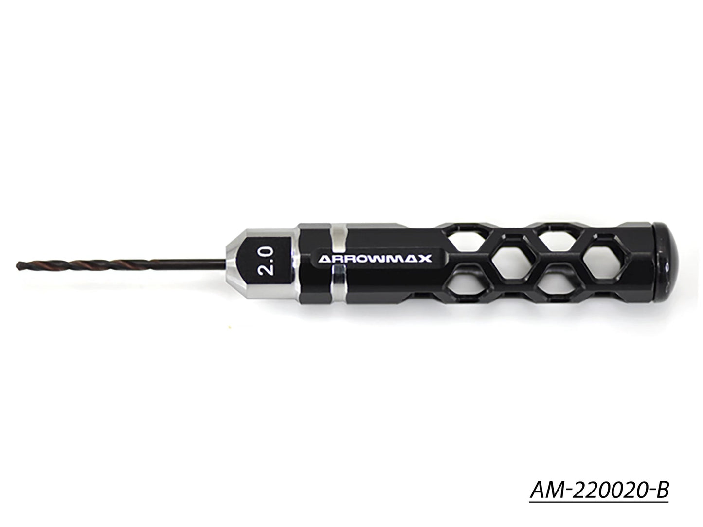 Drill 2.0MM For 1/32 Mini 4WD (Black) (AM-220020-B)
