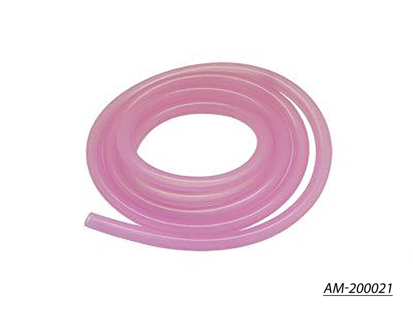 Silicone Tube - Fluorescent Pink (50CM) (AM-200021)