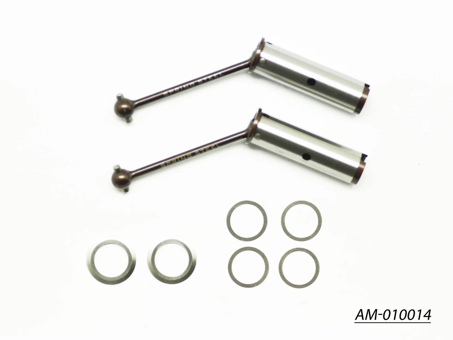 CVDs For Mugen  Rear Universal Joint Set  (Spring Steel) (2) (AM-010014)