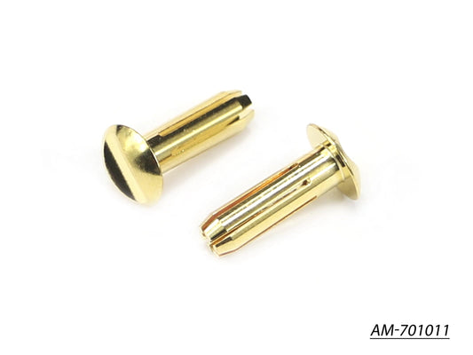 Low Profile 4mm connector 24K (2) (AM-701011)