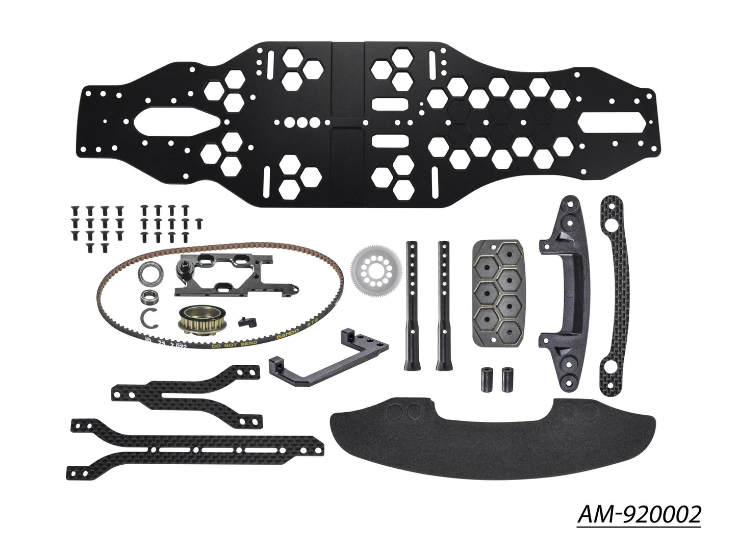 AM Medius Xray T4 FWD Conversion Kit (Chassis 7075 ) (AM-920002)