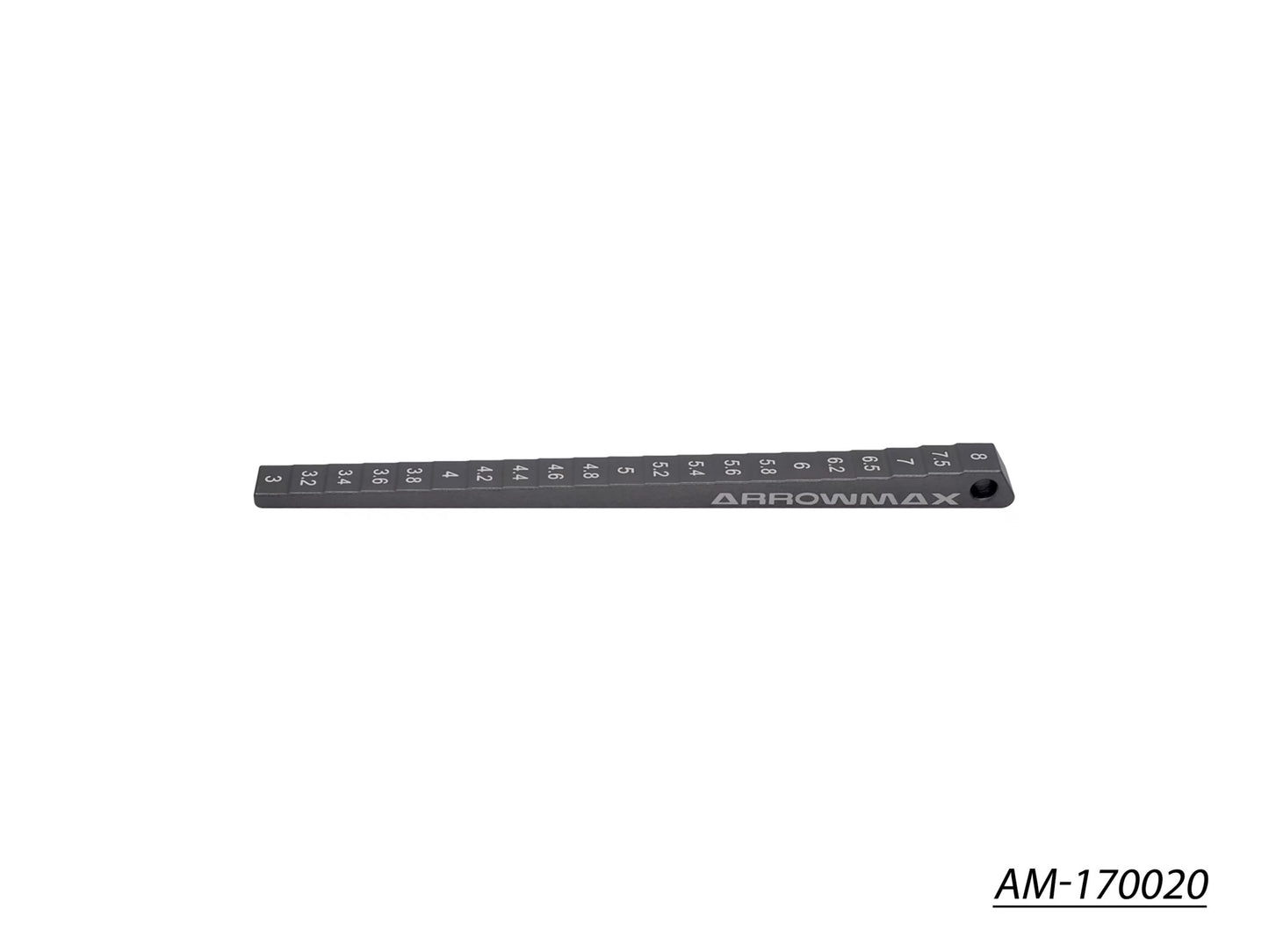 Ultra-Fine Chassis Ride Height Gauge 3-8MM (AM-170020)