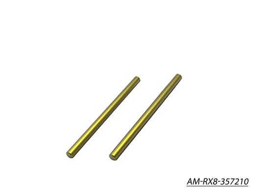 Rear Lower Inner Pivot Pin  F/R- Tini (Spring Steel) (2) (AM-RX8-357210)