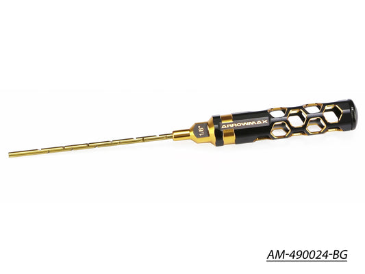 Arm Reamer 1/8 (3.17) X 120MM Black Golden (AM-490024-BG)