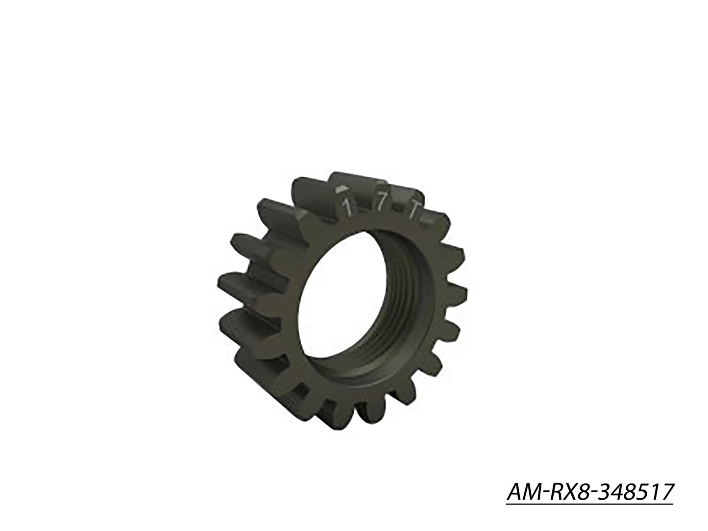 Pinion Gear - 17T  (1st) (7075 Hard) (AM-RX8-348517)