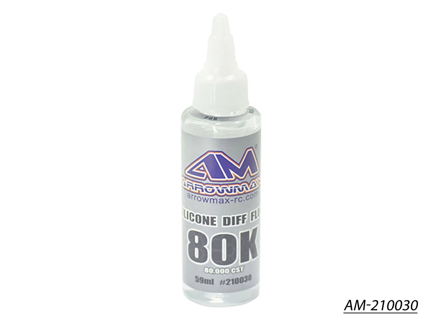 Silicone Diff Fluid 59ml 80.000cst (AM-210030)