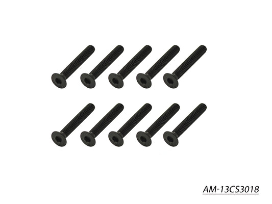 Screw Allen Countersunk M3X18 (10) (AM-13CS3018)