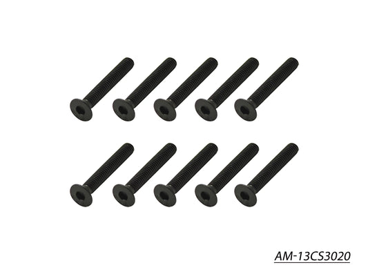 Screw Allen Countersunk M3X20 (10) (AM-13CS3020)